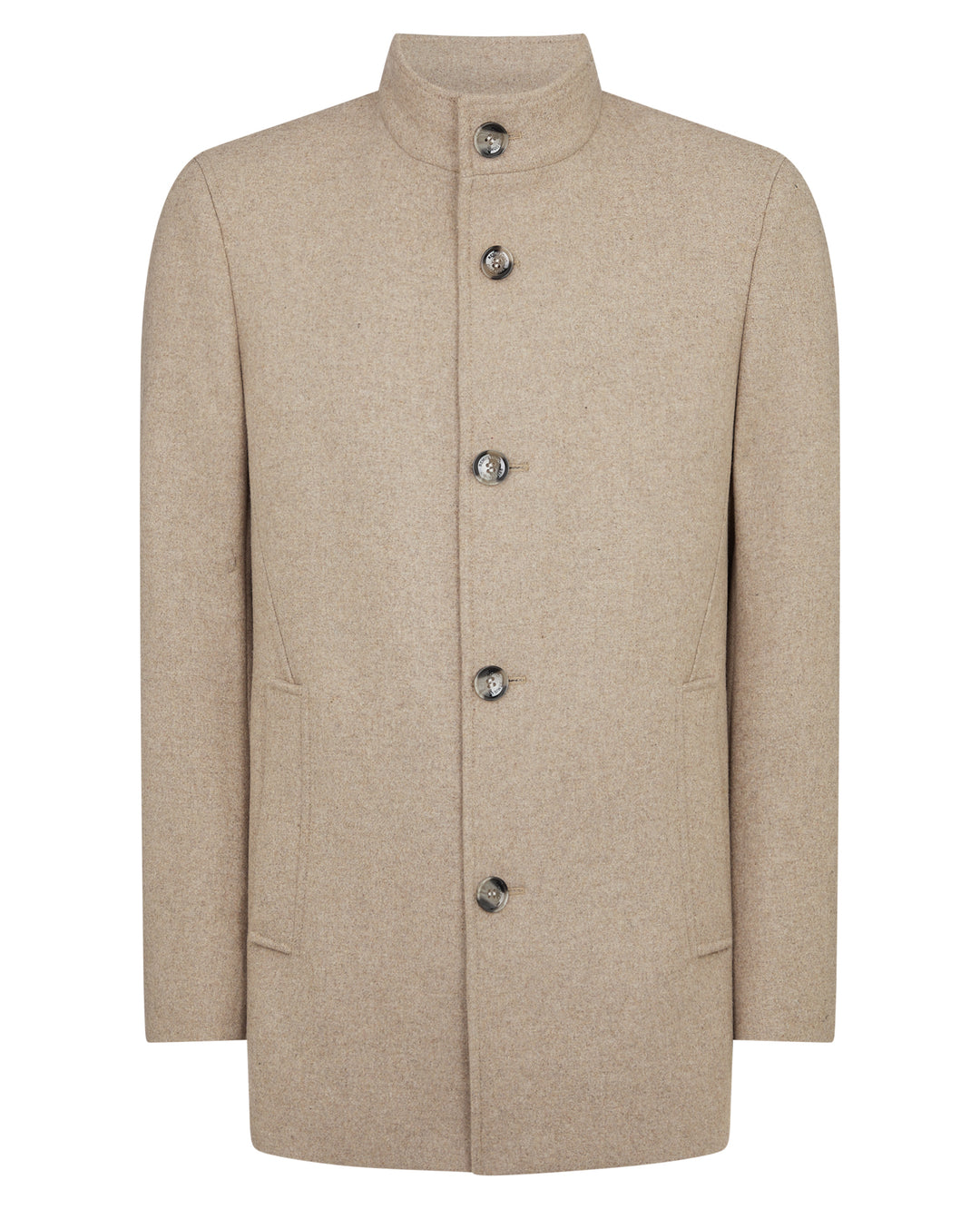 REMUS UOMO JONAH OVERCOAT - TAUPE