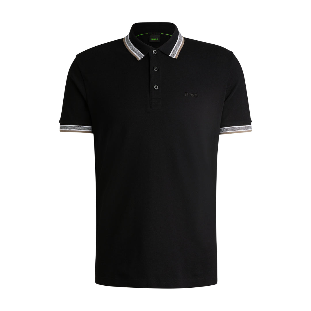BOSS PADDY POLO - 015 CHARCOAL