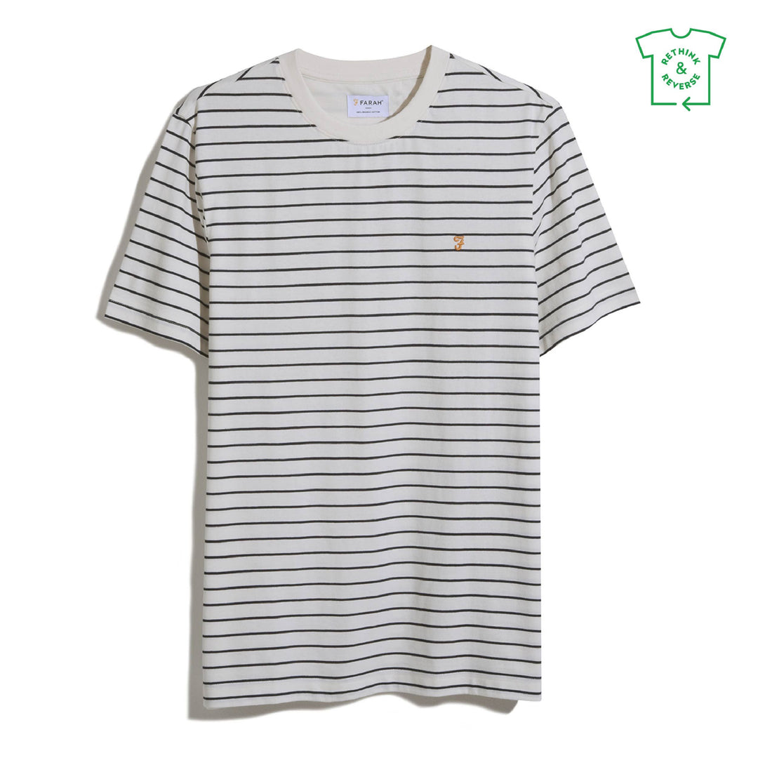 FARAH OAKLAND SS TEE - ECRU