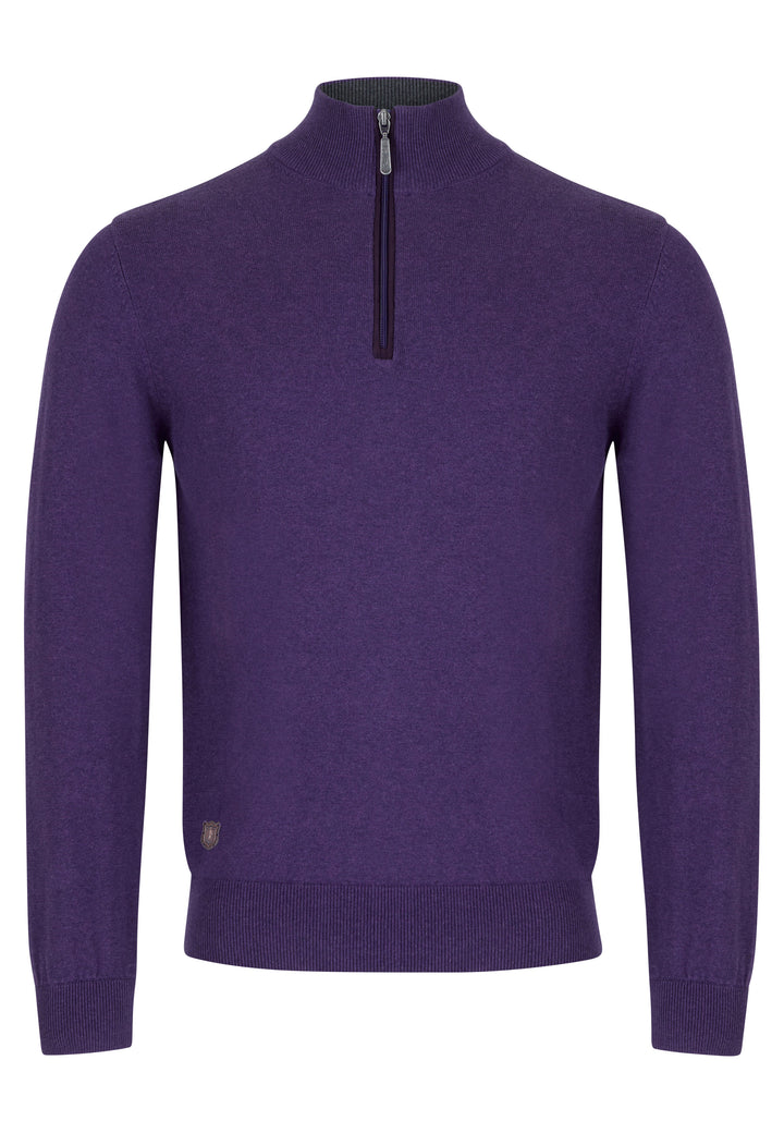 6TH SENSE HARRY 1/4 ZIP - PURPLE
