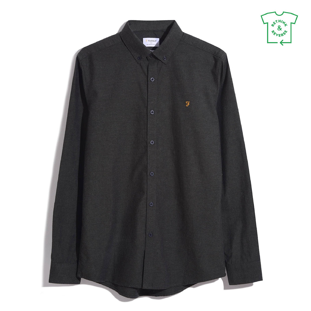 FARAH STEEN LS - EVERGREEN MARL
