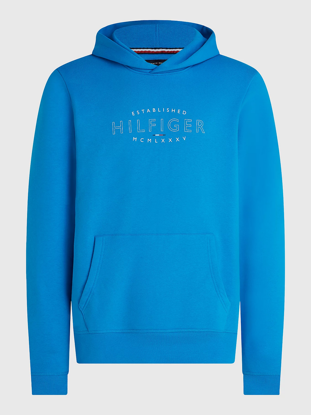 TH BT CURVE LOGO HOODY - SHOCKING BLUE