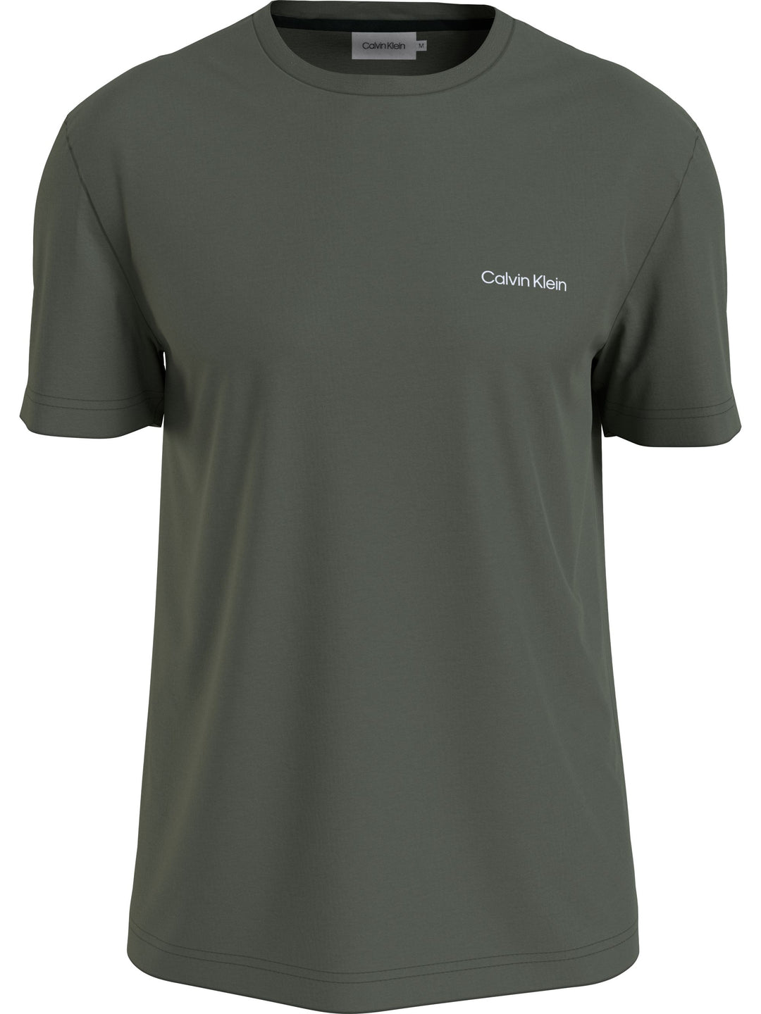 CK MICRO LOGO INTERLOCK T-SHIRT - THYME