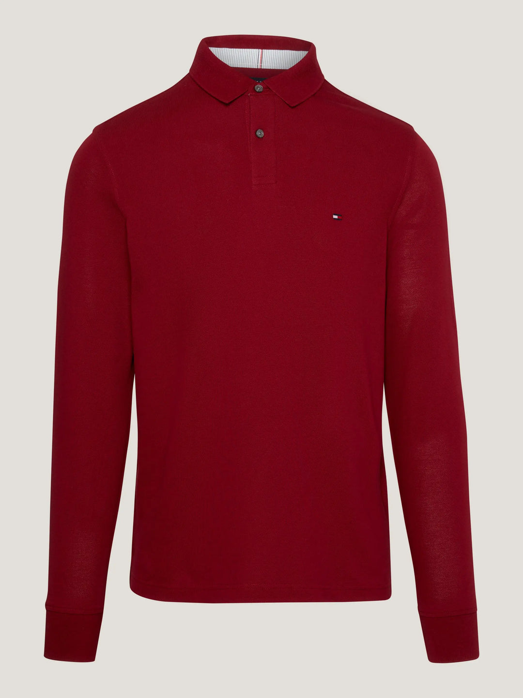 TH 1985 REGULAR LS POLO - ROUGE