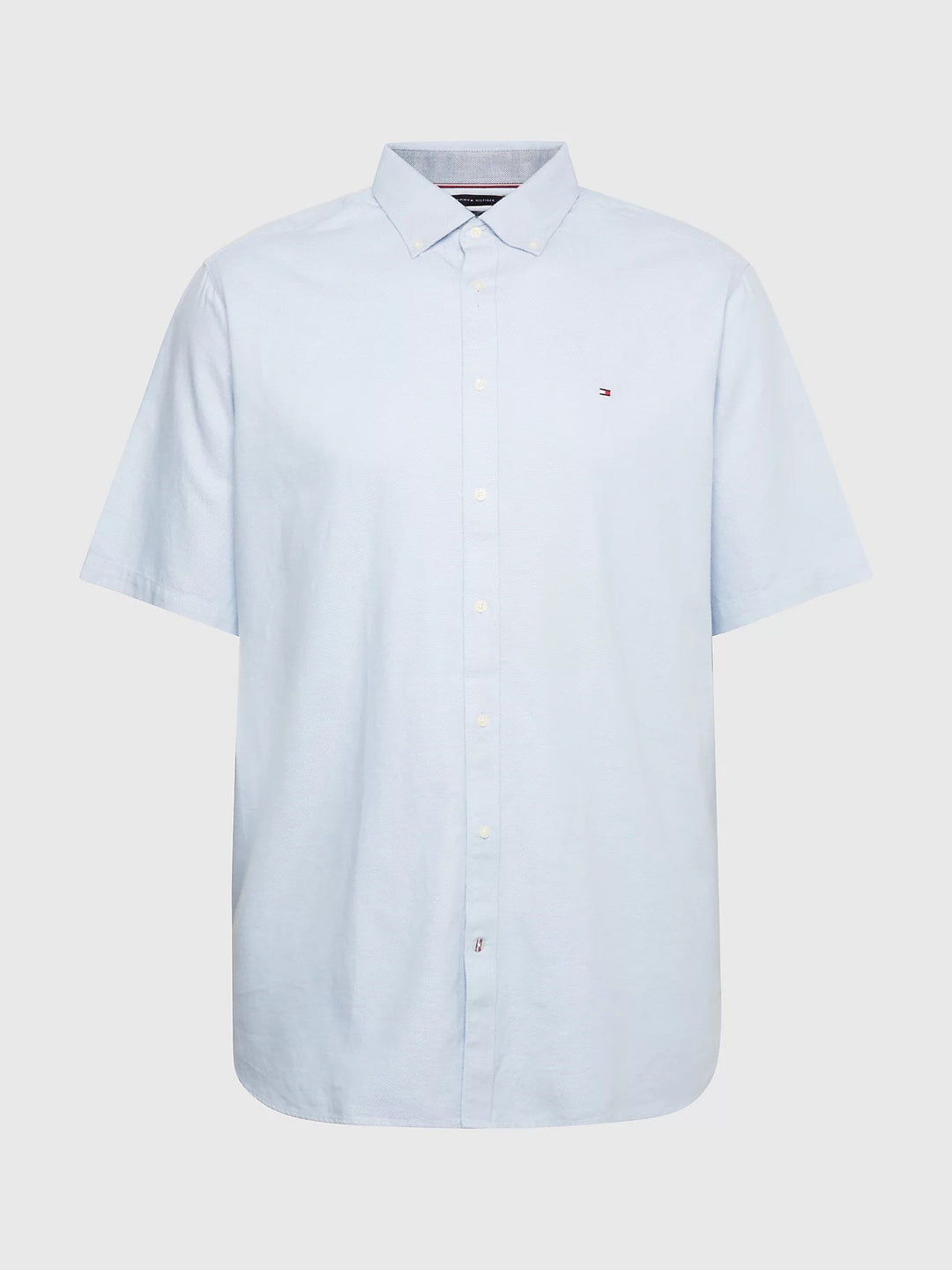 TH BT CO/LI DOBBY SHIRT S/S - CLOUDY BLU