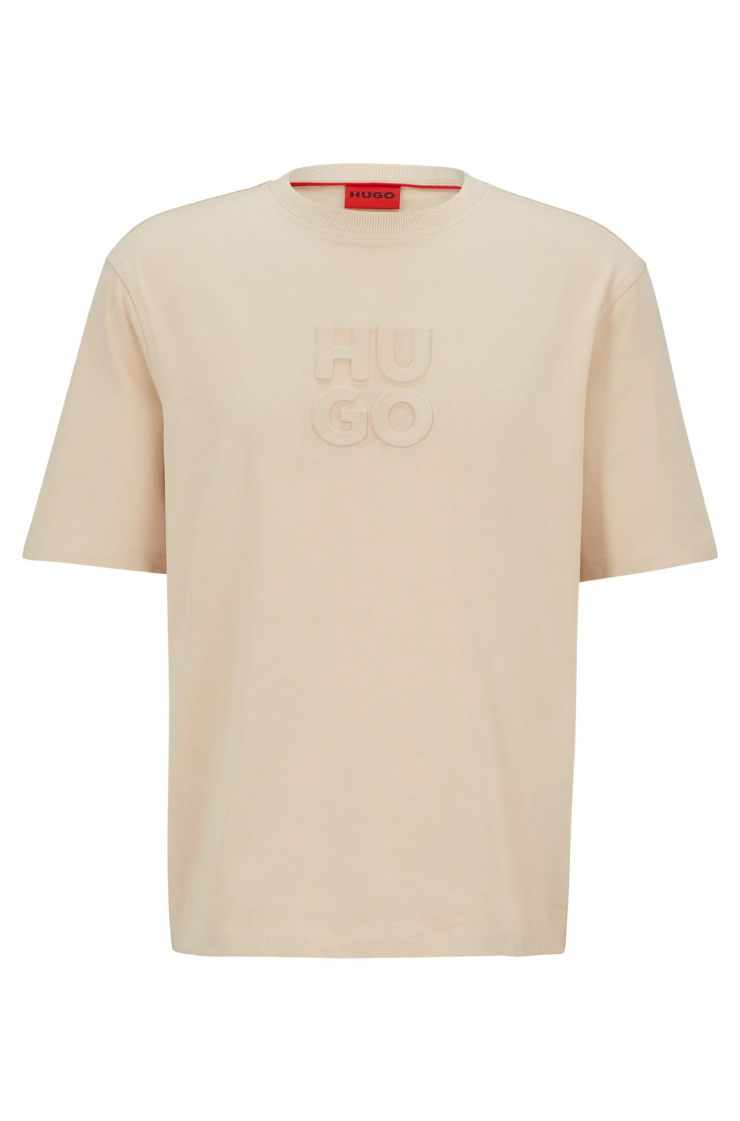 HUGO DLEEK TEE - LIGHT BEIGE