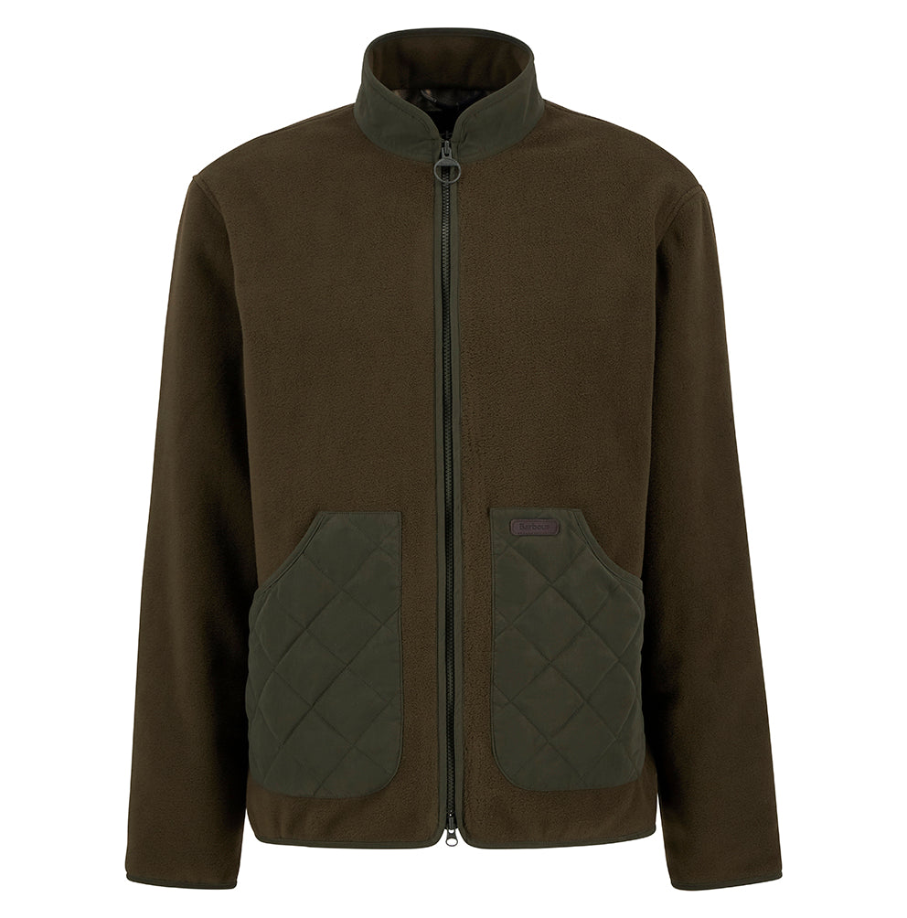 BARBOUR LOWICH FLEECE JACKET - OLIVE
