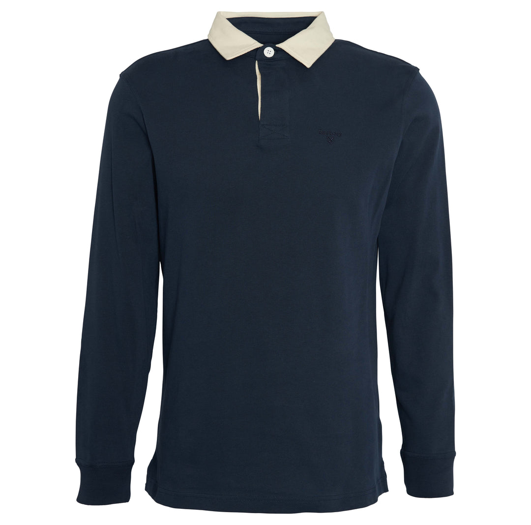 BARBOUR HOWTOWN RUGBY SHIRT - NAVY