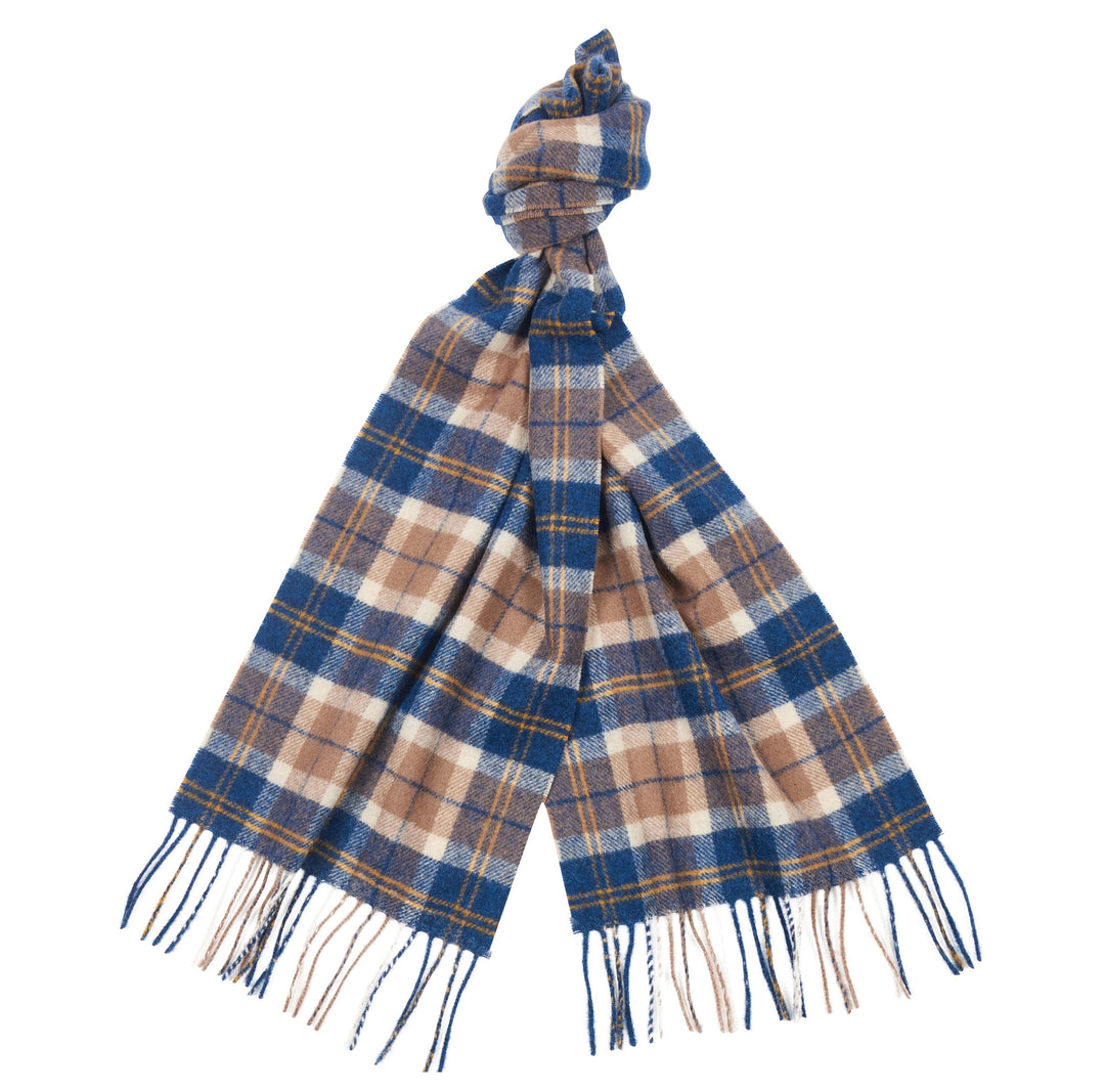 BARBOUR TARTAN LAMBSWOOL SCARF - BE71