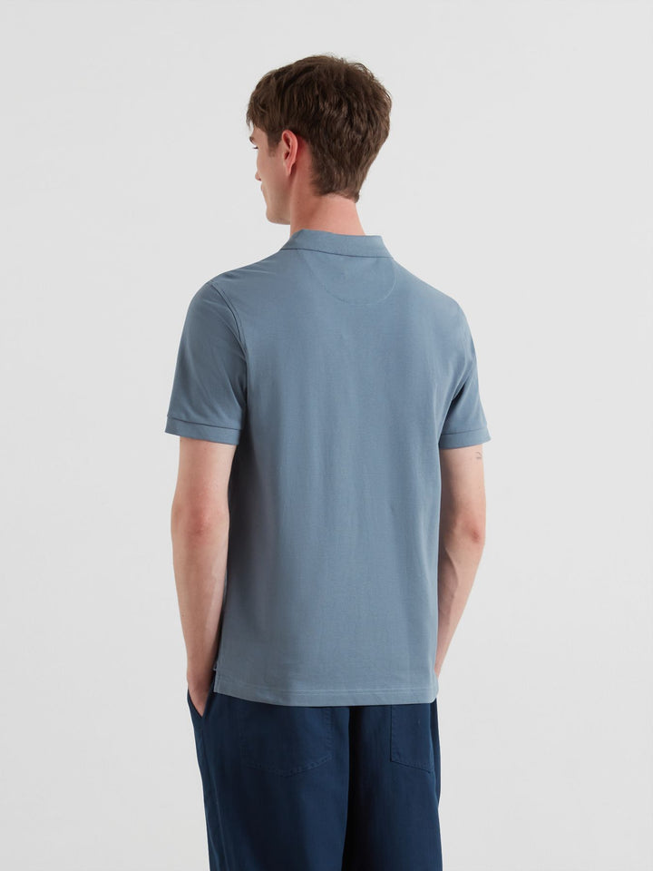 FARAH BLANES SS POLO - CHALK BLUE