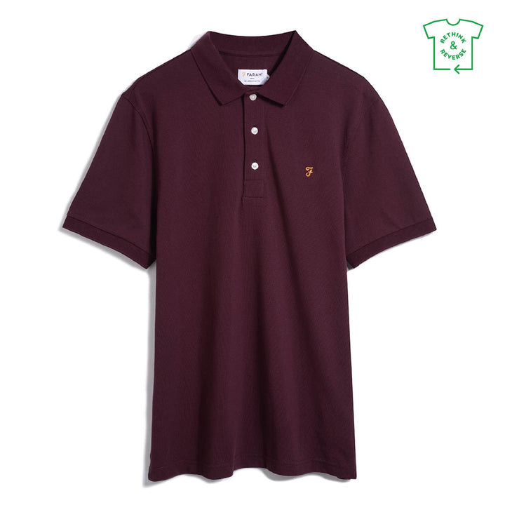 FARAH BLANES SS POLO - FARAH RED