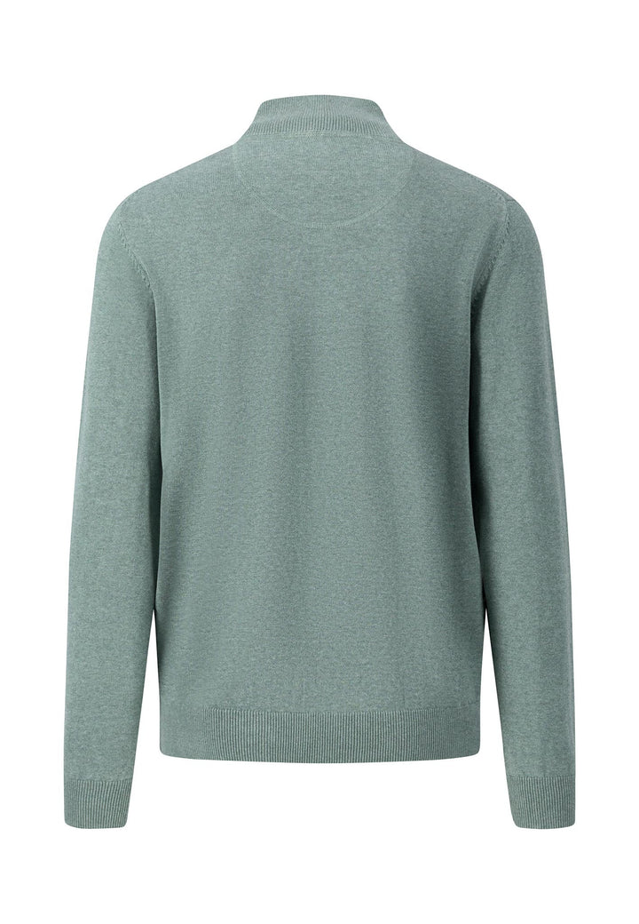 FYNCH-HATTON TROYER ZIP - SAGE GREEN