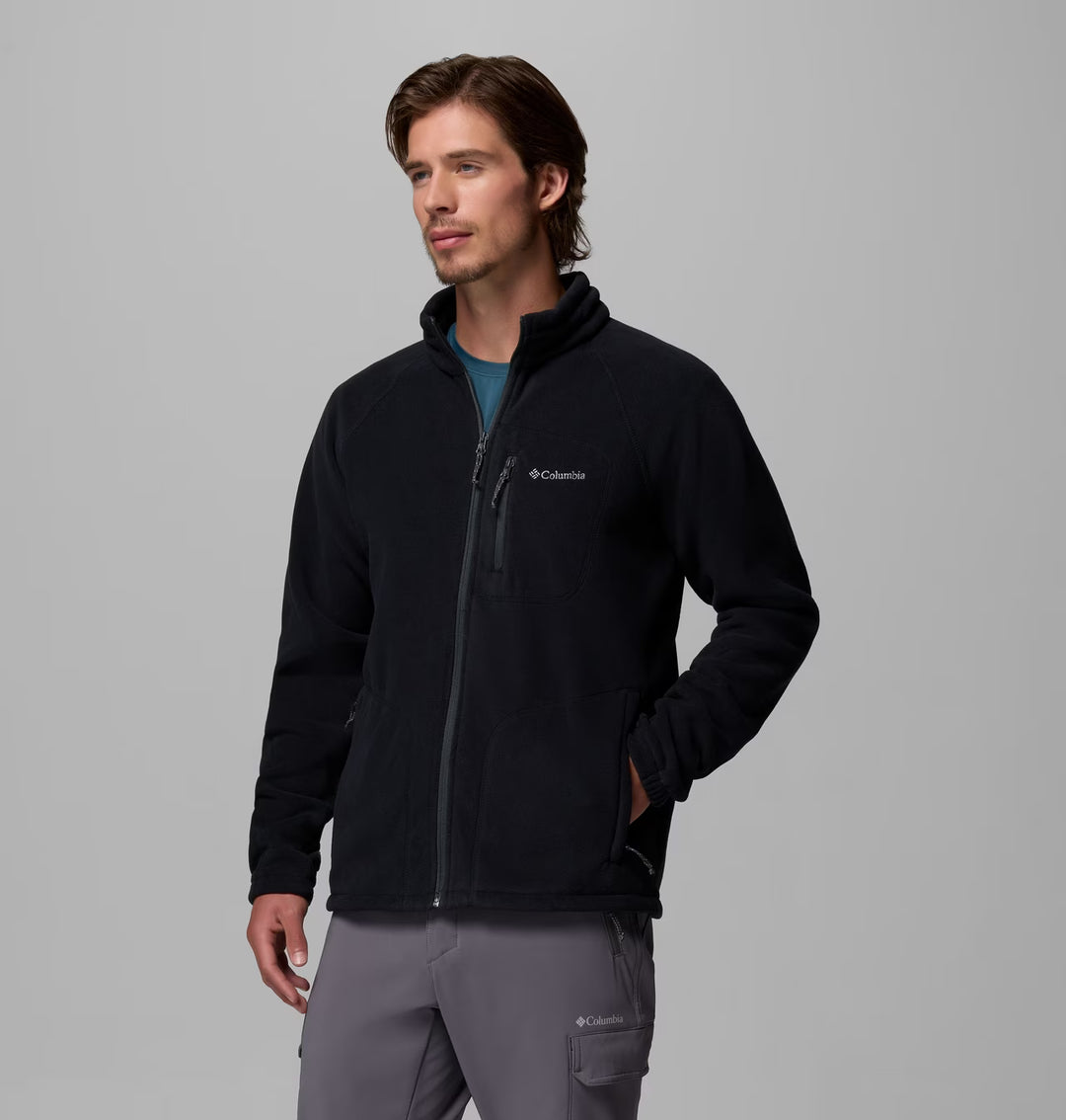 COLUMBIA FAST TREK II FULL ZIP - BLACK