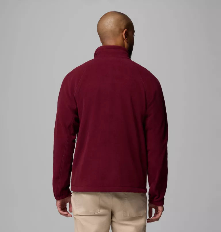 COLUMBIA FAST TREK II FULL ZIP FLEECE - RICH WINE