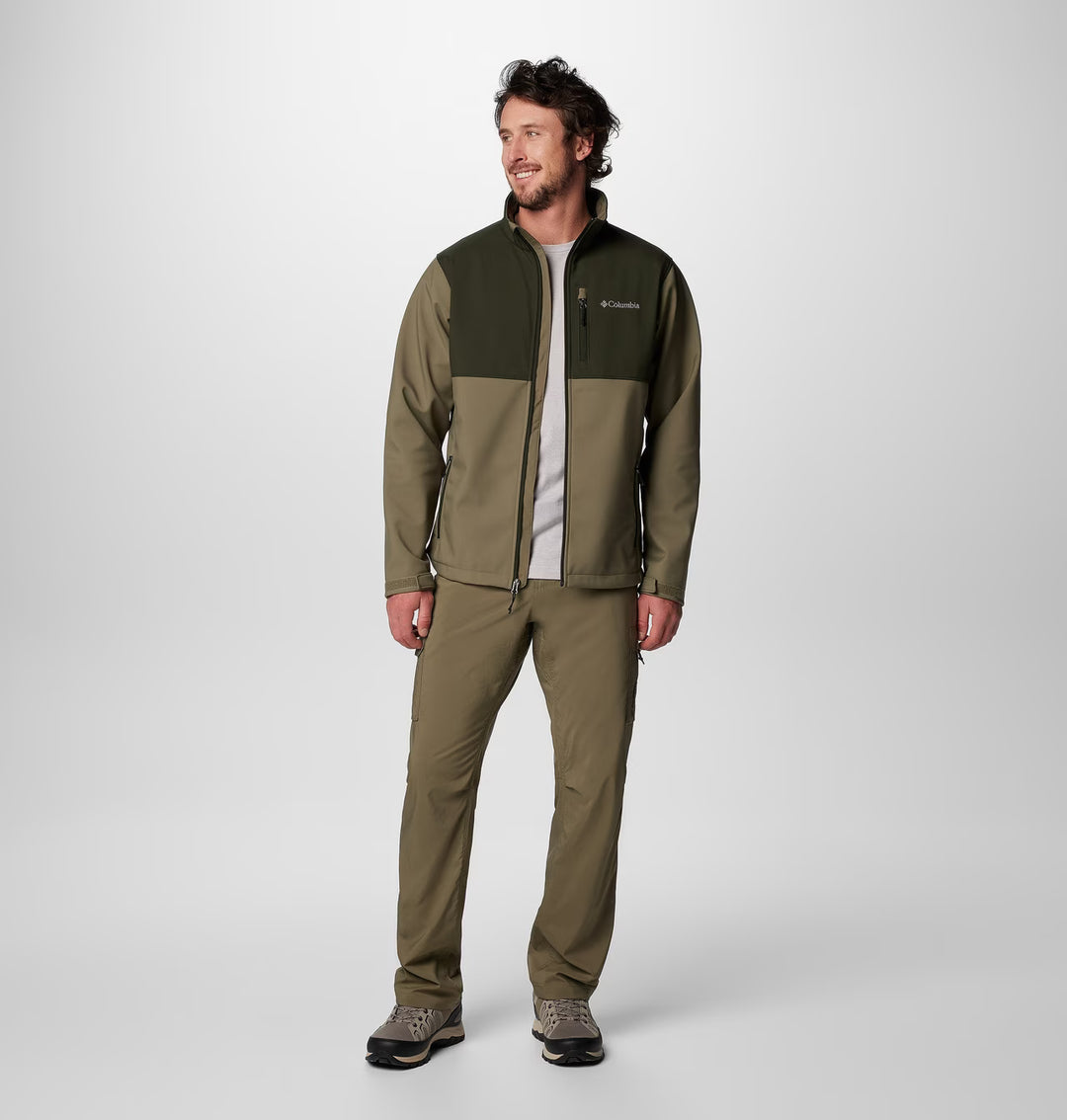 COLUMBIA ASCENDER SOFTSHELL - STONE GREEN