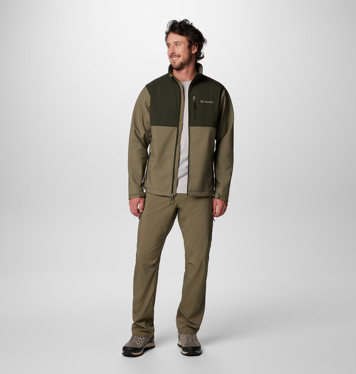 COLUMBIA ASCENDER SOFTSHELL - STONE GREEN