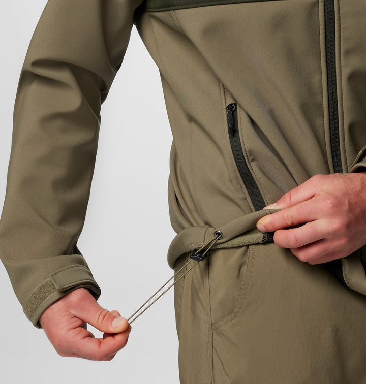 COLUMBIA ASCENDER SOFTSHELL - STONE GREEN