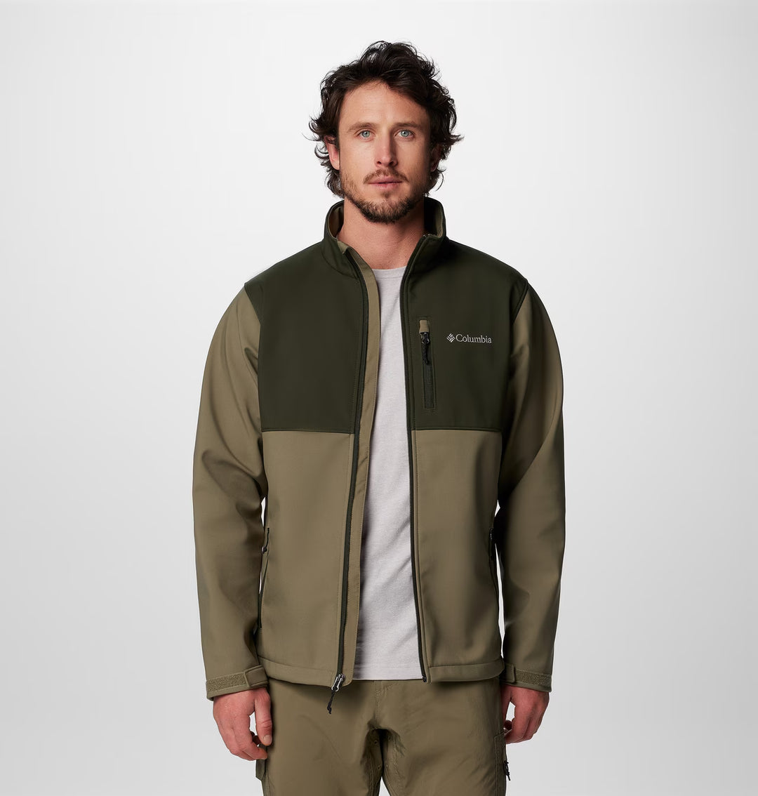 COLUMBIA ASCENDER SOFTSHELL - STONE GREEN