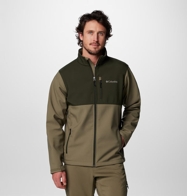 COLUMBIA ASCENDER SOFTSHELL - STONE GREEN