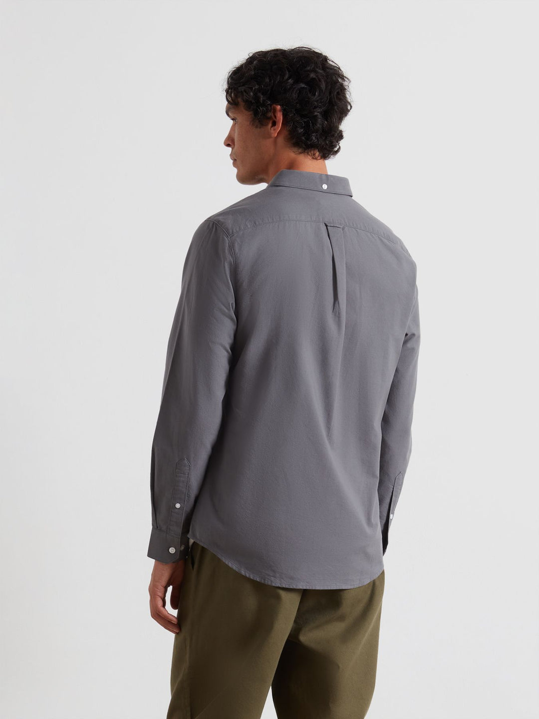 FARAH BREWER LS BD - GREY SHADE