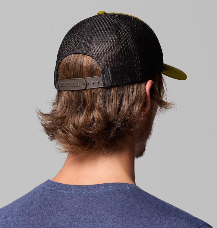 COLUMBIA MESH SNAP BACK - MOSSY GREEN