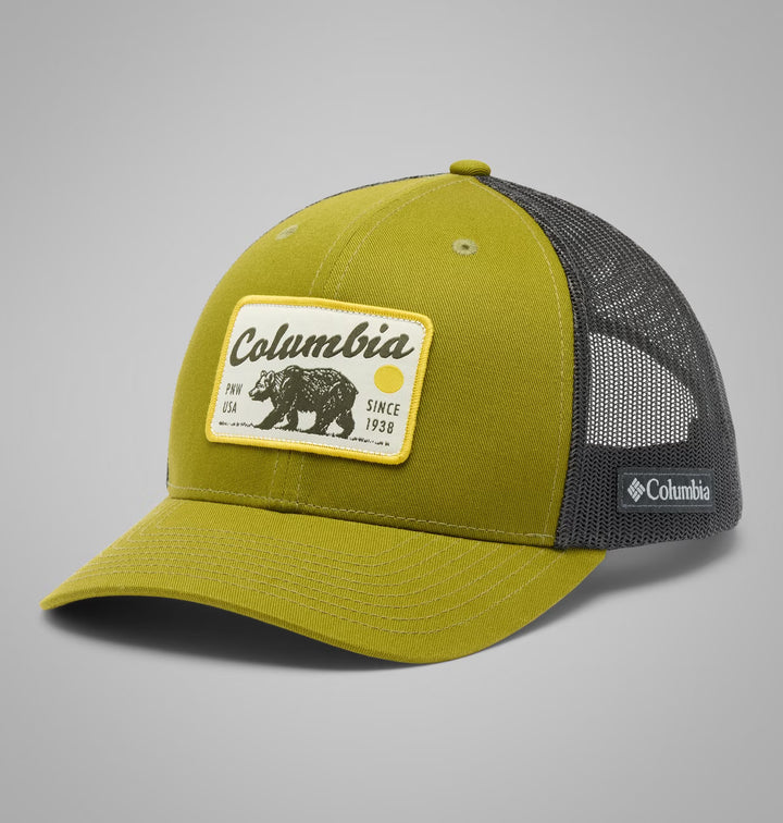 COLUMBIA MESH SNAP BACK - MOSSY GREEN