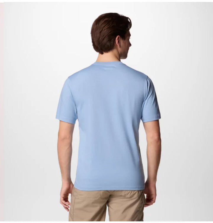 COLUMBIA CSC BASIC LOGO TEE - RIPPLE BLUE
