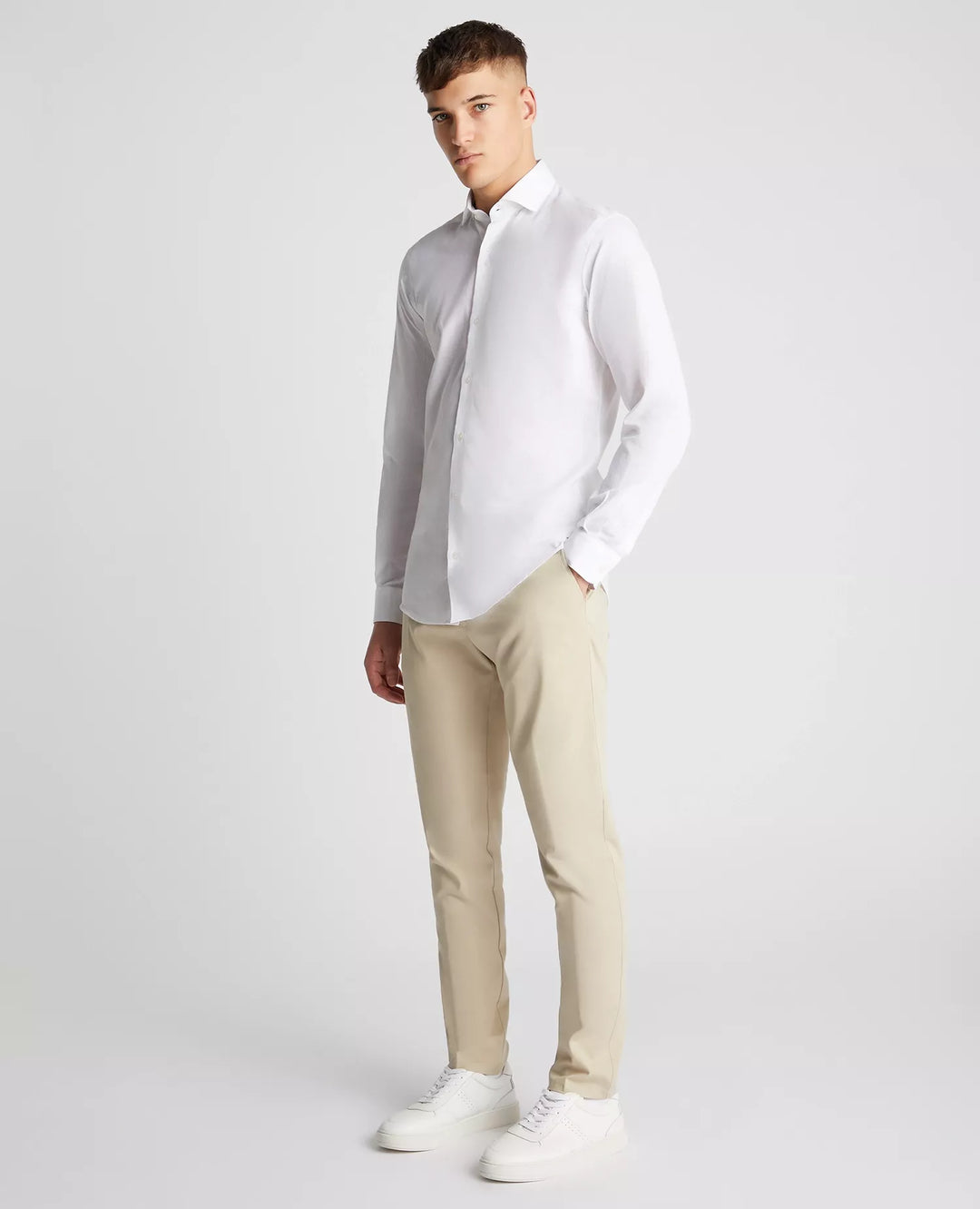 REMUS UOMO 13170 TAPERED FRANK - WHITE