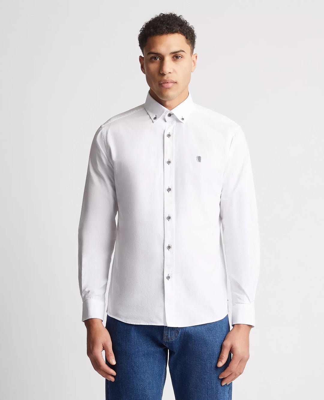 REMUS UOMO 13600 TAPERED SHIRT - 01 WHITE