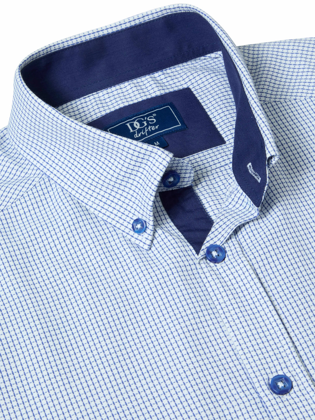 DRIFTER 14021SS IVANO SHIRT - 12 BLUE