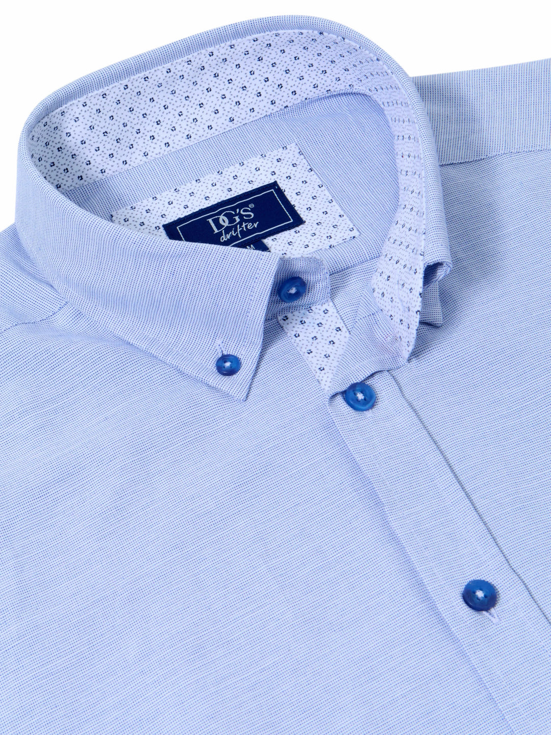 DRIFTER 14030SS IVANO SHIRT - 24 BLUE