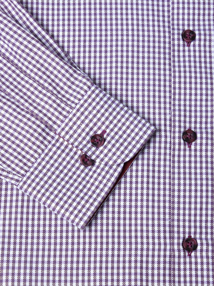 DRIFTER REG IVANO LS SHIRT - MAROON