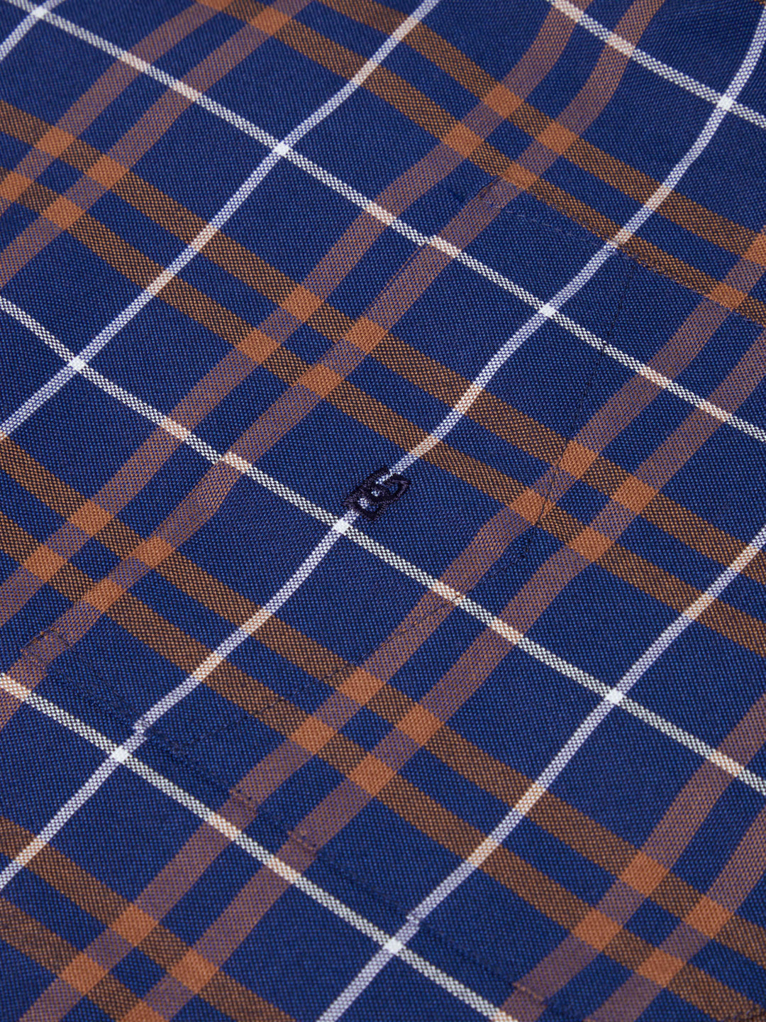 DRIFTER CHECK SHIRT - DARK BLUE