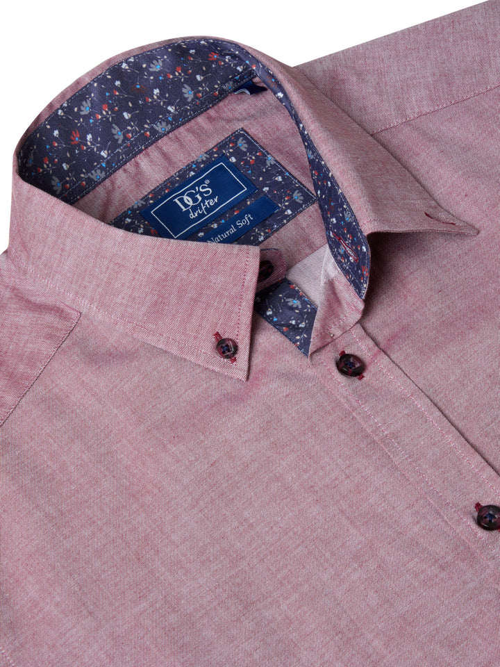 DRIFTER 14540 SHIRT - BURGUNDY