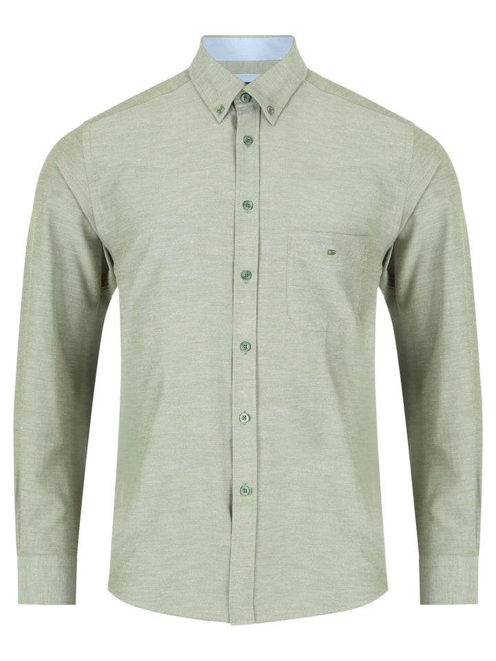 DRIFTER 14825 REG IVANO SHIRT - 33 GREEN