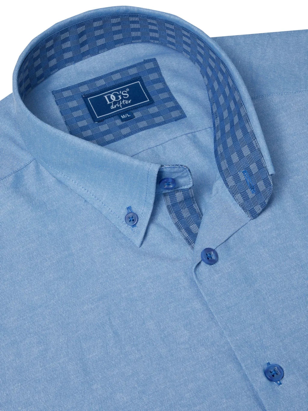 DRIFTER 15178SS IVANO SHIRT - 23 BLUE