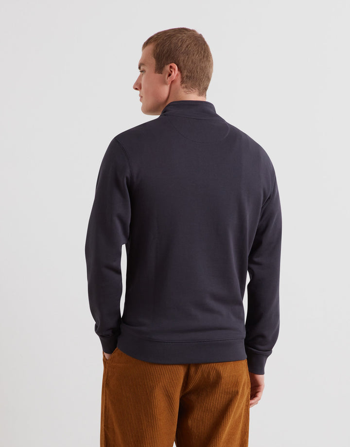 FARAH ARNOLD 1/4 ZIP - TRUE NAVY