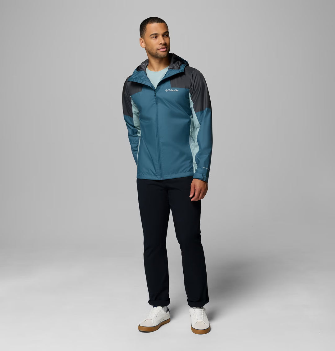 COLUMBIA INNER LIMITS III JACKET - EVERBLUE