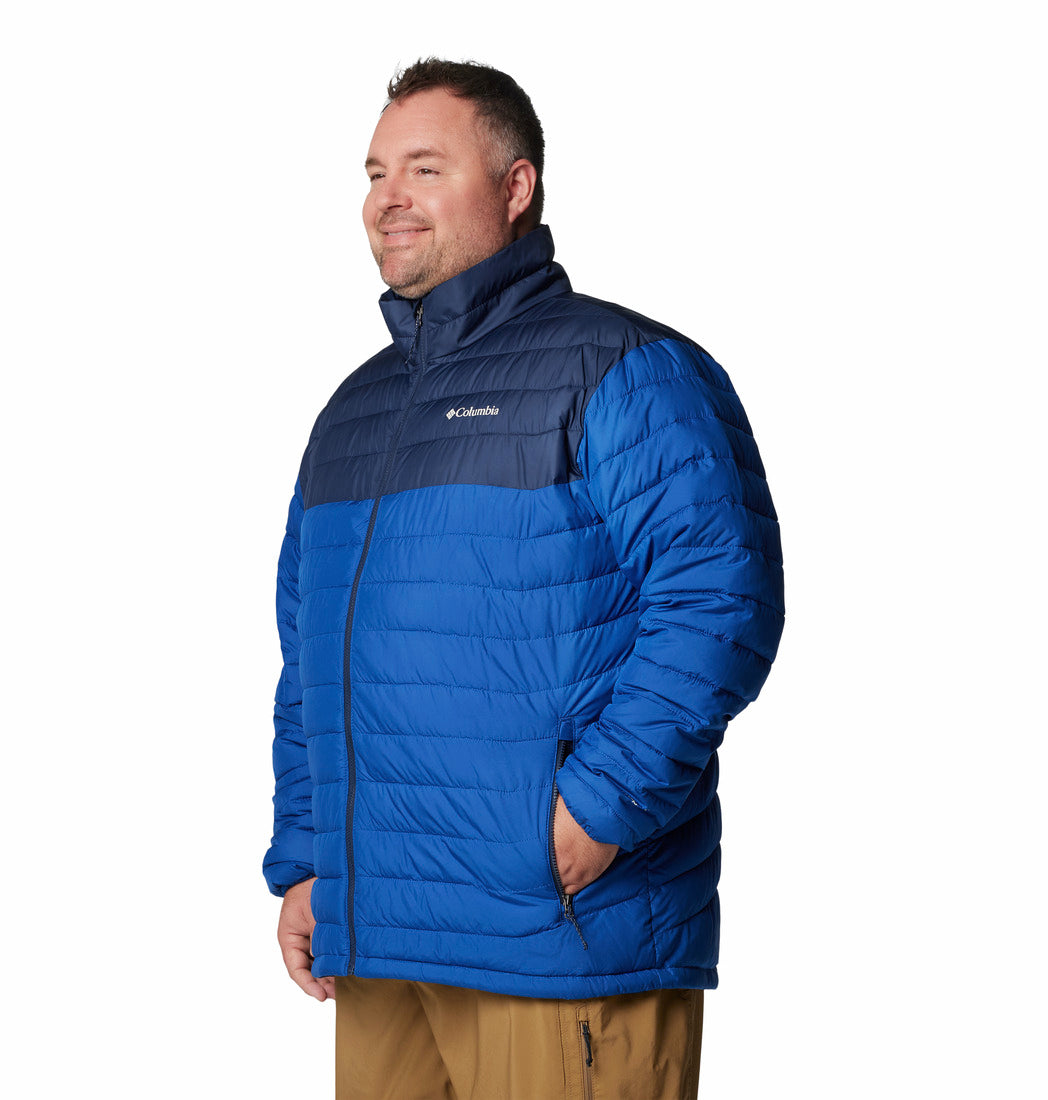 COLUMBIA POWDER LITE II JACKET + - BLUE/