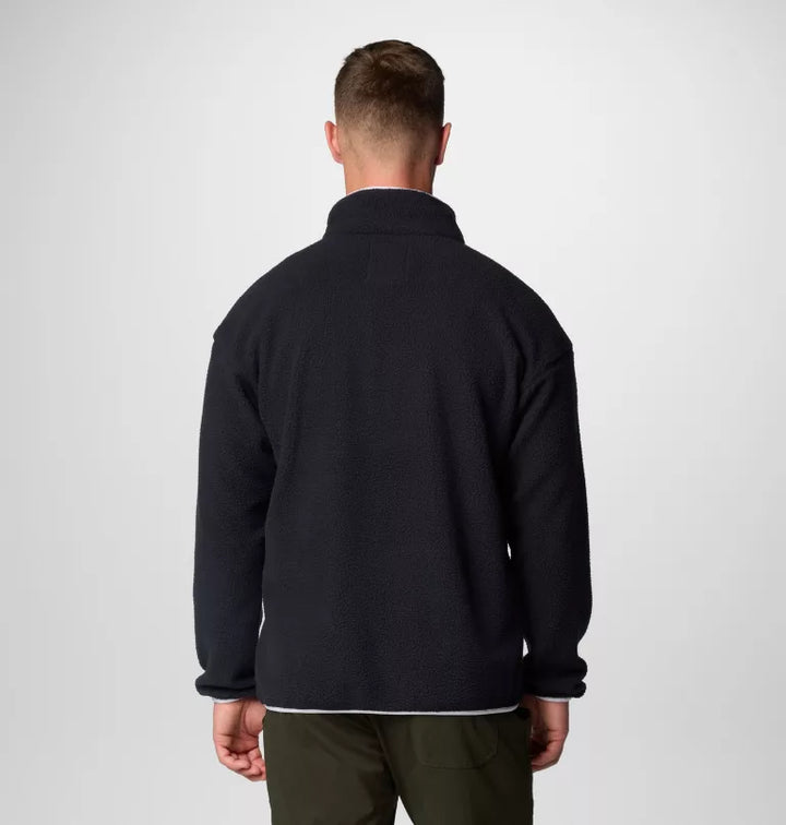 COLUMBIA HELVETIA II HALF SNAP FLEECE BLACK