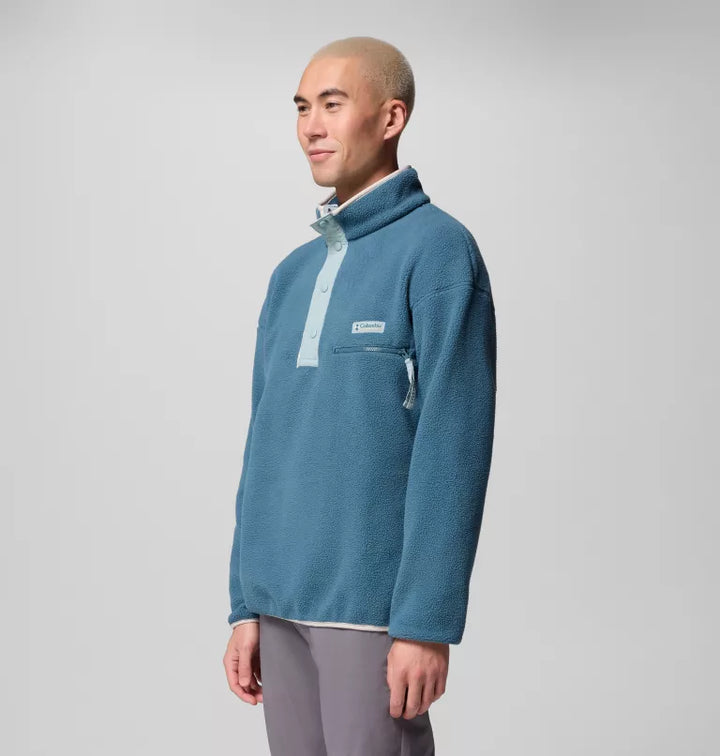 COLUMBIA HELVETIA II HALF SNAP FLEECE EVERBLUE