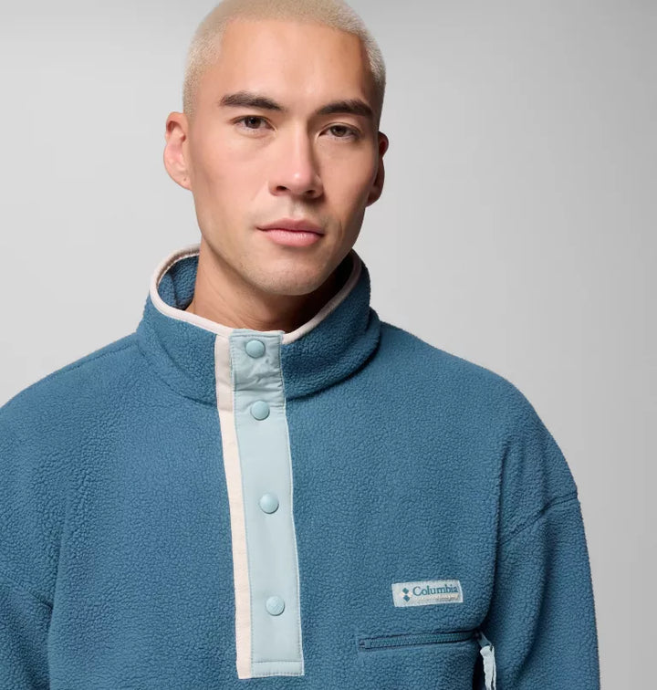 COLUMBIA HELVETIA II HALF SNAP FLEECE EVERBLUE