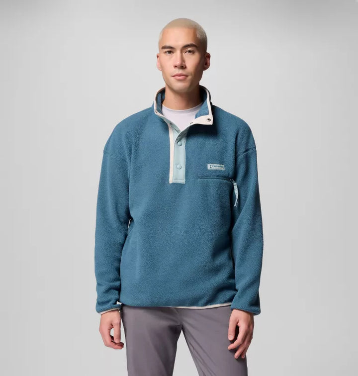 COLUMBIA HELVETIA II HALF SNAP FLEECE EVERBLUE