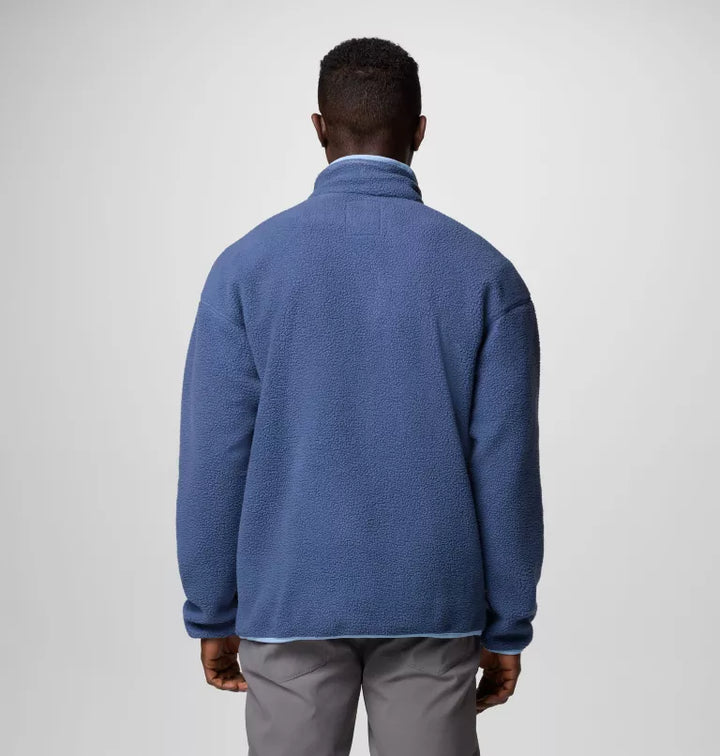 COLUMBIA HELVETIA 1/2 SNAP FLEECE - DARK