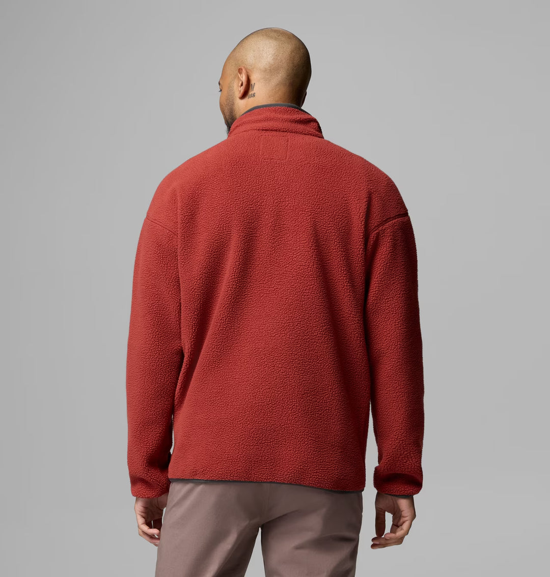 COLUMBIA HELVETIA II HALF SNAP - RED OXIDE
