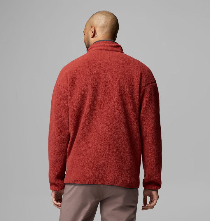 COLUMBIA HELVETIA II HALF SNAP - RED OXIDE