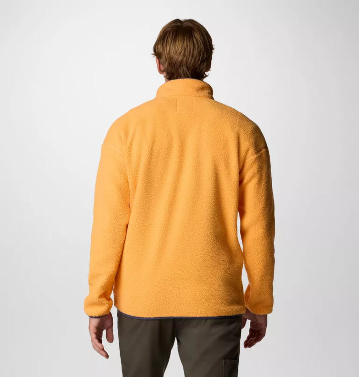 COLUMBIA HELVETIA 1/2 SNAP FLEECE - ORANGE