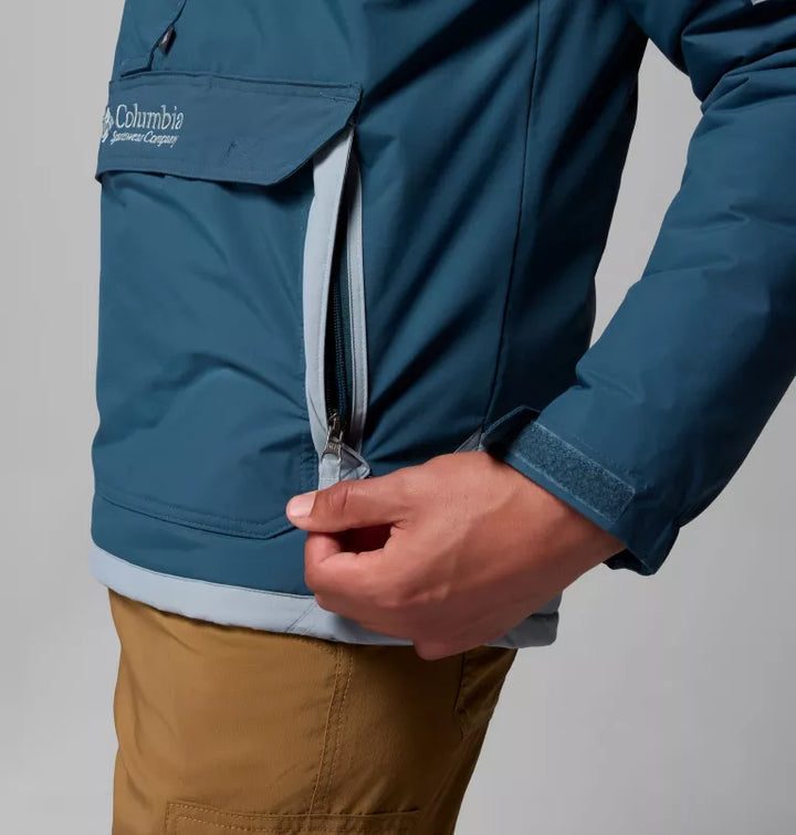 COLUMBIA CHALLENGER II INSULATED PULLOVER - EVERBLUE