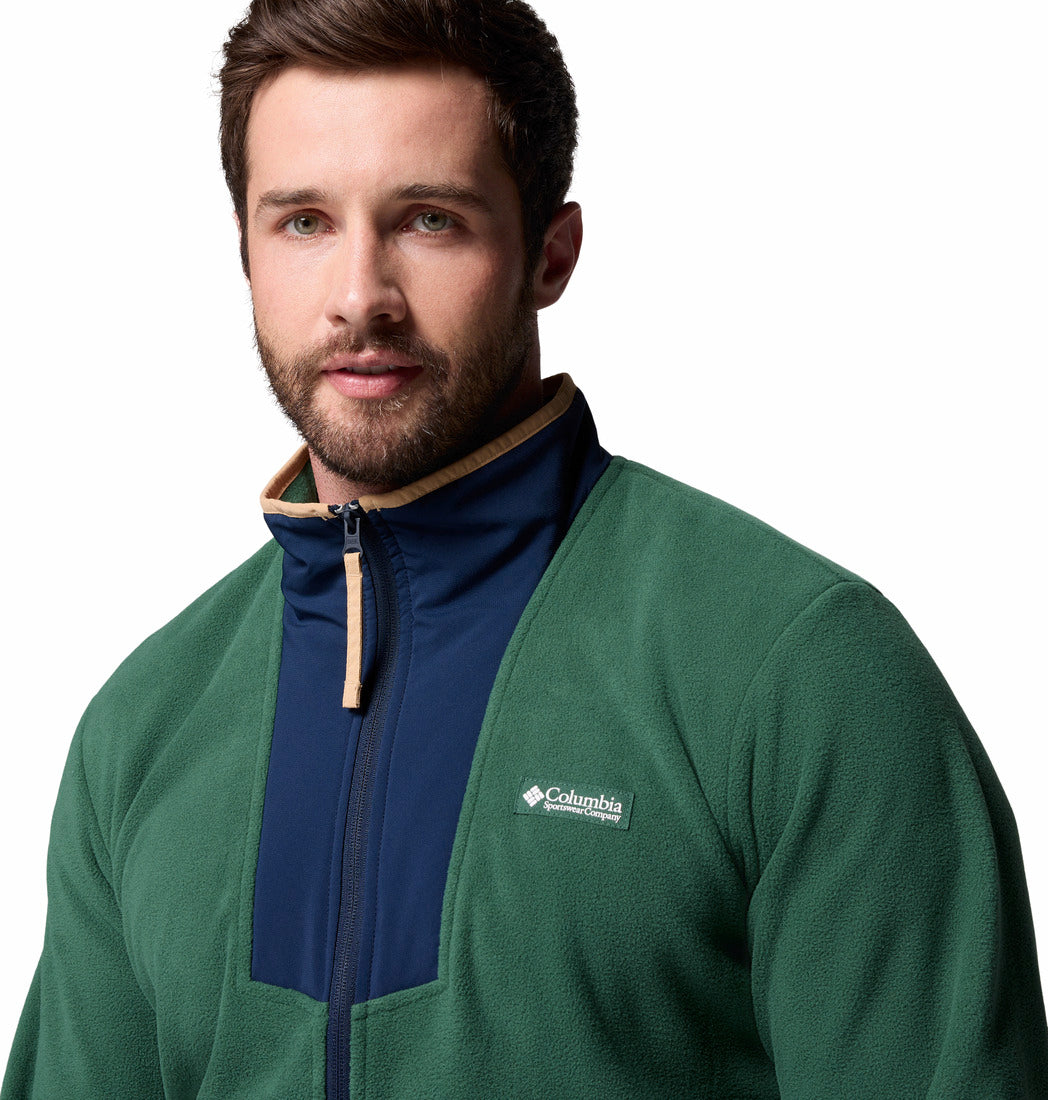 COLUMBIA SEQUOIA GROVE FULL ZIP FLEECE - RAIN FOREST