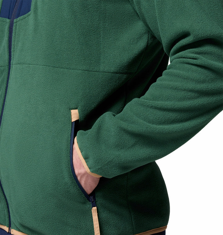 COLUMBIA SEQUOIA GROVE FULL ZIP FLEECE - RAIN FOREST